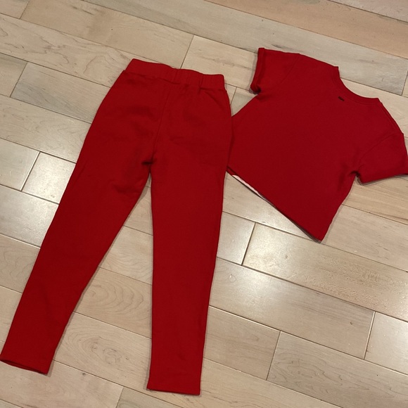 Sonia Rykiel Paris girls super soft cotton joggers top set tracksuit - Picture 14 of 16